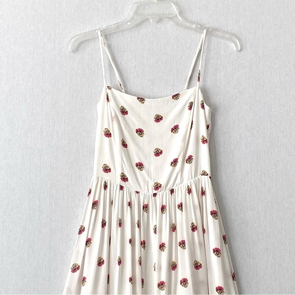 Aritzia Babaton Noel Floral Midi Dress - Picture 5 of 11